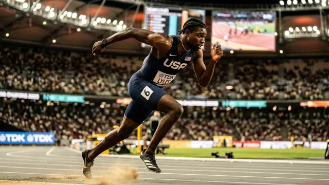 Noah Lyles, Athletics